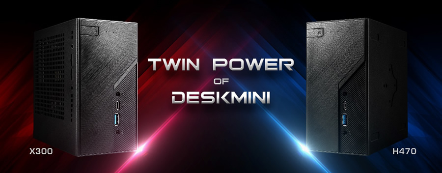 ASRock, fabricante de motherboards y placas de vídeo, anunció el lanzamiento de sus nuevos DeskMini H470 y DeskMini X300.