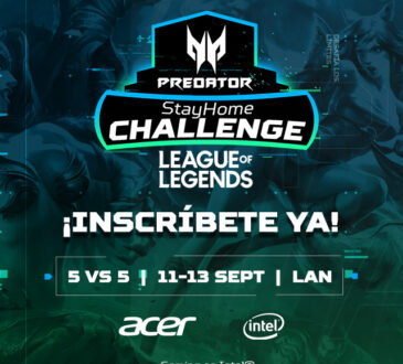 Los amantes de League of Legends podrán ser parte de la nueva edición del Torneo “Predator Stay Home Challenge”, que organiza Acer.