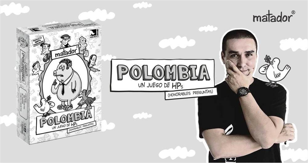 Este es el caso del emprendimiento colombiano Macrobrand, que junto a Matador, ha decidido lanzar "Polombia", un juego de mesa de humor negro
