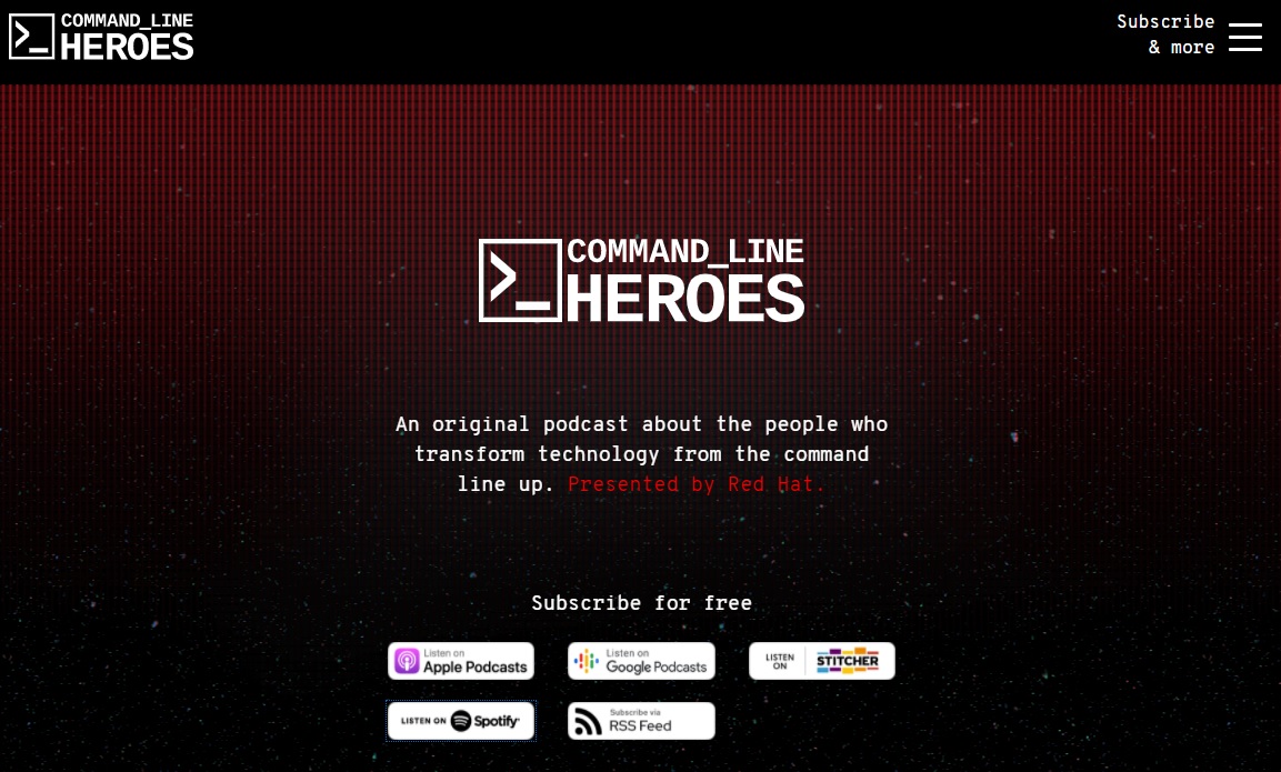 Red Hat, anunció el lanzamiento de su reconocida serie de podcast “Command Line Heroes” en español para este 22 de septiembre