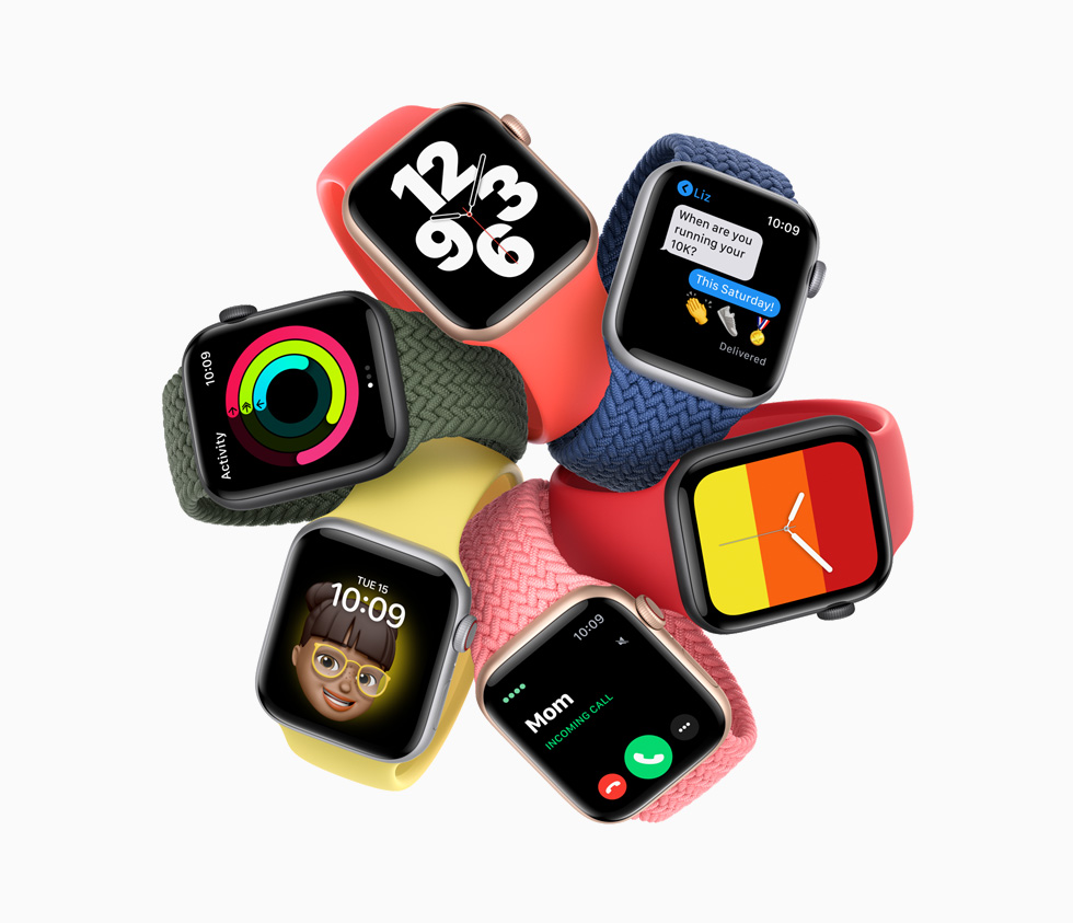 Apple anunció hoy Apple Watch SE, que incluye las funciones esenciales de Apple Watch en un diseño moderno a un precio más asequible.