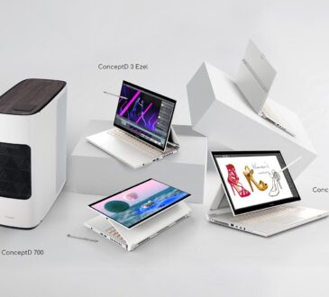 La línea ConceptD de Acer para creadores ganó dos premios Good Design Awards 2020, compartidos entre tres computadores llenos de diseño e innovación