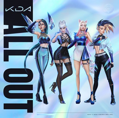 Riot Games confirmó que el próximo 6 de noviembre, en todas las plataformas digitales, estará disponible el nuevo EP del grupo de K-pop K/DA, ‘ALL OUT'.