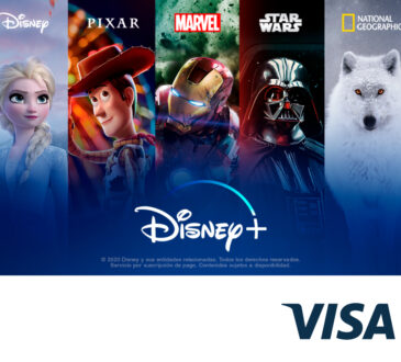 Visa anunció un acuerdo de dos años con The Walt Disney Company, que permitirá que sus usuarios elegibles de productos Infinite, Signature y Platinum.