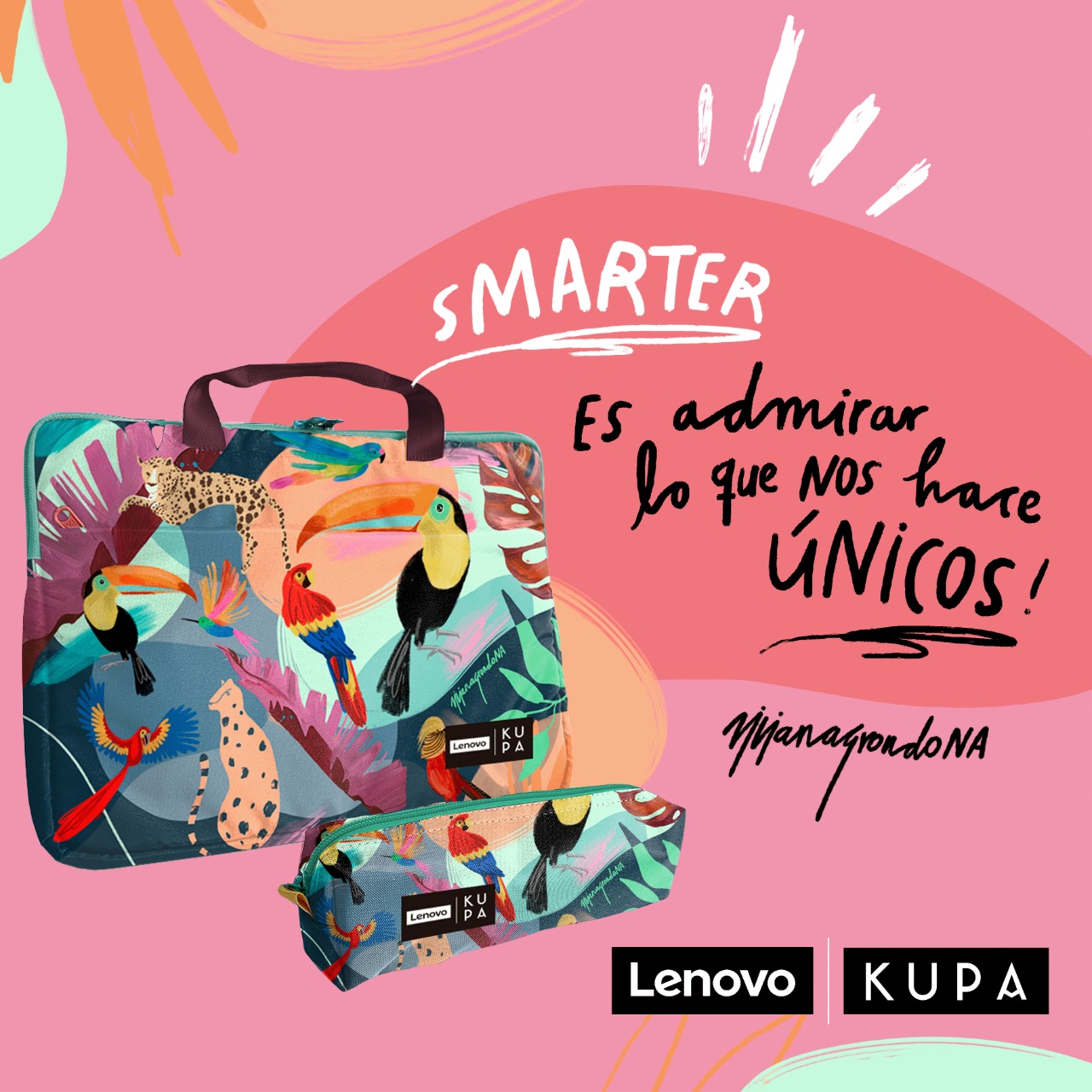 Lenovo y la marca de ropa Kupa, contribuirán a dar continuidad a la educación virtual de niños y jóvenes de ciudades y municipios apartados del país.