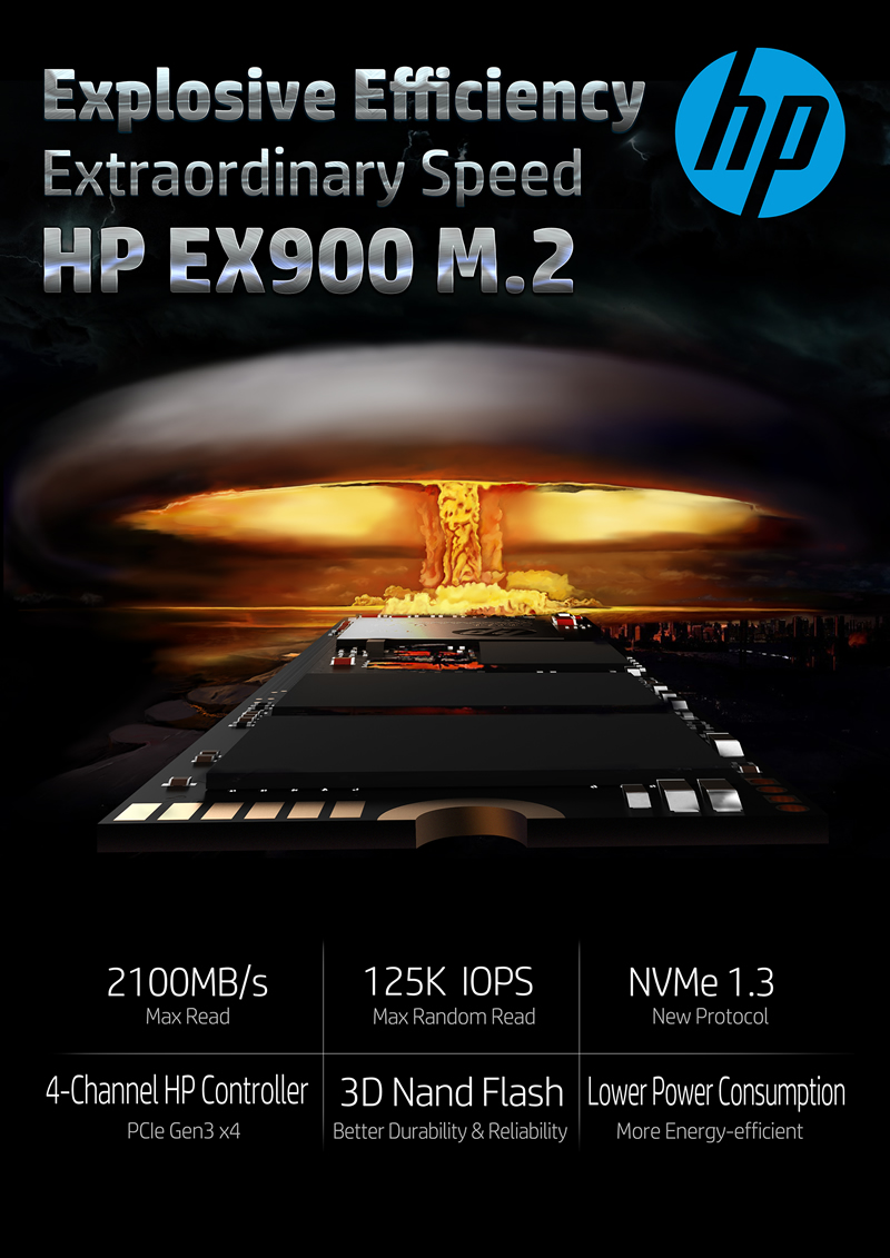 Biwin, anunció el lanzamiento en Colombia y la disponibilidad del SSD EX900 M.2 PCIe de HP. Un SSD de nueva generación con rendimiento