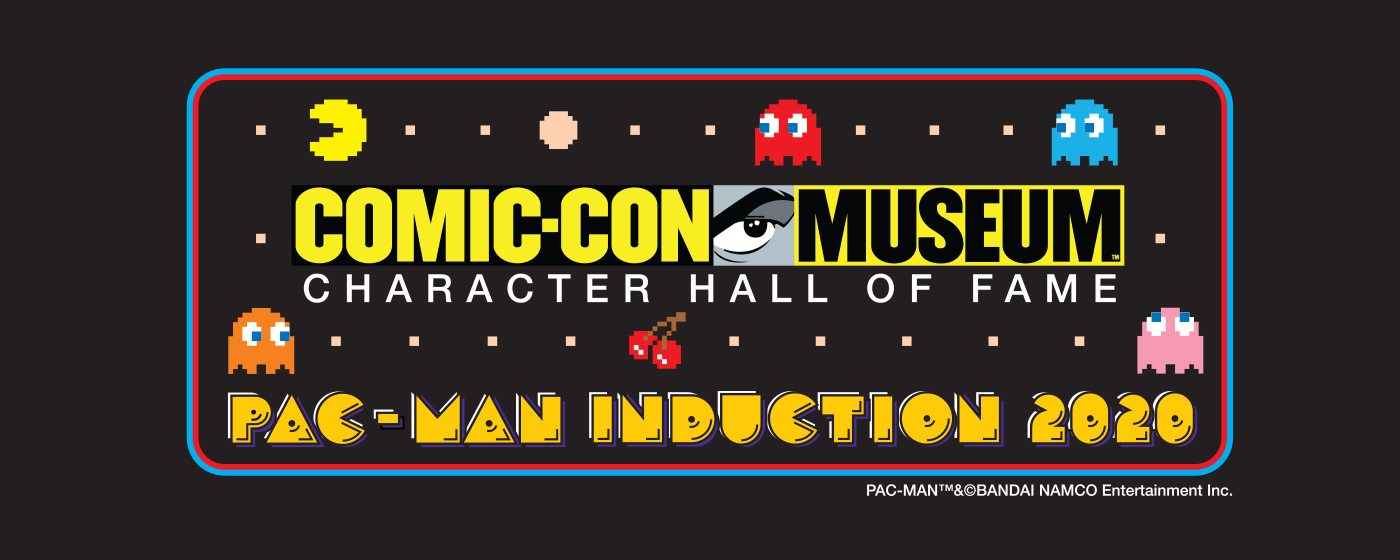 BANDAI NAMCO Entertainment celebra  la próxima incorporación oficial de PAC-MAN al Salón de la Fama del Personaje del Museo Comic-Con (MCHOF).