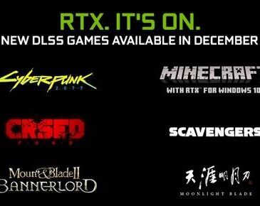 Las vacaciones se adelantaron para los gamers, ya que NVIDIA ha anunciado esta semana 4 nuevos juegos compatibles con DLSS de NVIDIA
