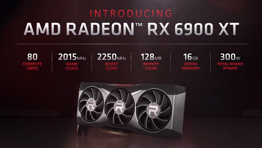 AMD lanzó al mercado la AMD Radeon RX 6900 XT, la tarjeta gráfica de AMD más rápida para videojuegos diseñada y optimizada para jugadores.