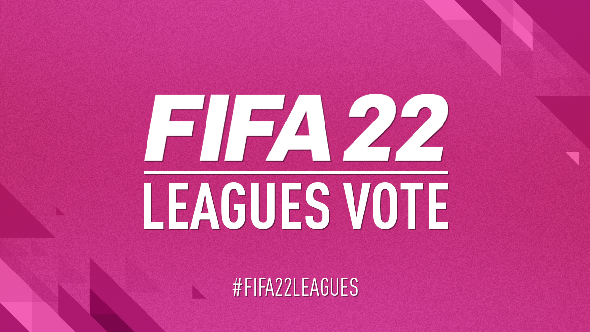 Más de 100.000 aficionados de la FIFA han votado por las ligas que quieren que se les haya concedido la licencia en el videojuego EA Sports FIFA 22.