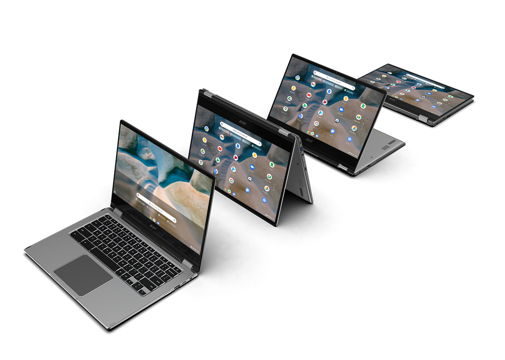 Acer presentó su primera Chromebook con nuevos procesadores móviles AMD Ryzen 3000 C-Series y gráficos AMD Radeon: la nueva Acer Chromebook Spin 514
