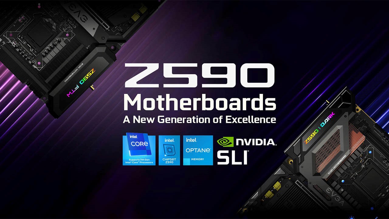 EVGA presentó sus nuevas placas madre Z590 Dark y Z590 FTW, listas para aprovechar al máximo la nueva 11va. Generación de procesadores Intel Core “Rocket Lake-S”.