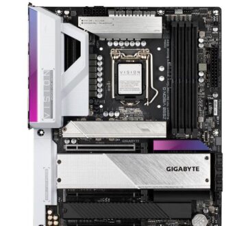 GIGABYTE  anunció las nuevas placas madre de la serie Z590 VISION para creadores que alimentan los procesadores Intel Core de 11ª generación.