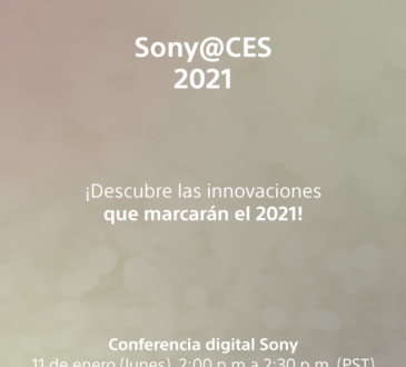 Sony, que hará su 50a presentación como expositor en el Consumer Electronics Show (CES), anunció los detalles de su participación digital en el evento.