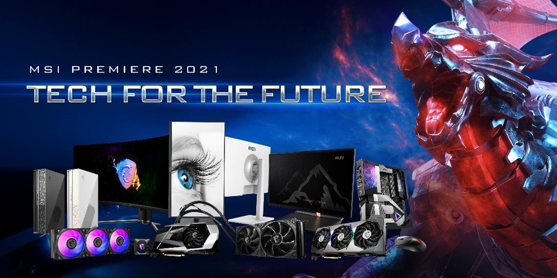 MSIpresentó una innovadora línea de productos para juegos, creadores y negocios en su evento virtual, "MSI Premiere 2021: Tech For the Future".