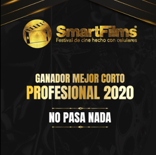 En 2020 Motorola acompañó a los participantes de la categoría Profesional en su recorrido cinematográfico y entregó el premio al cortometraje “No pasa nada”