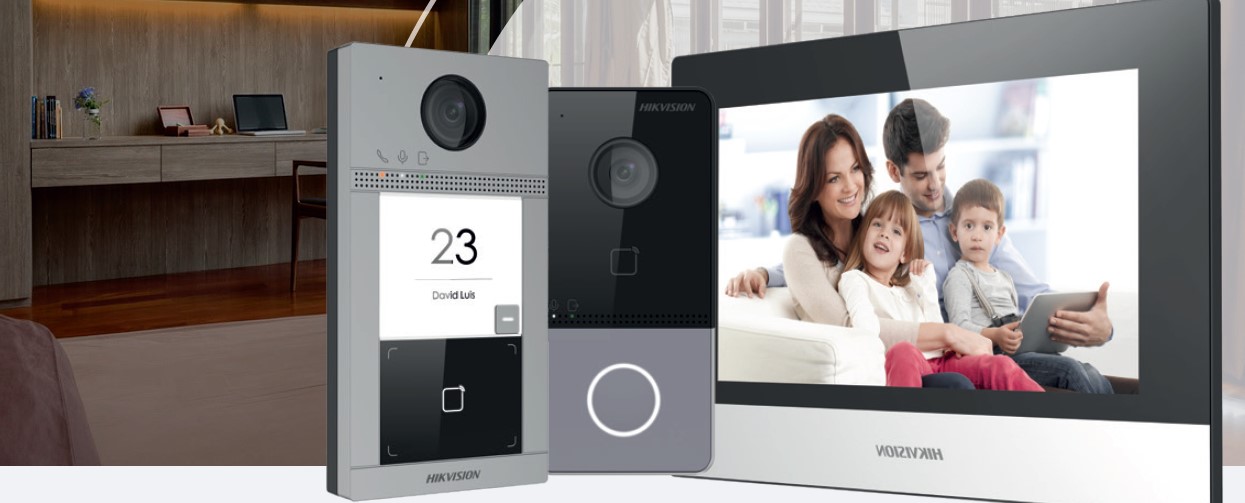 Video Portero IP de Hikvision ofrece varias opciones para espacios interiores y exteriores que incluso pueden ser combinadas.