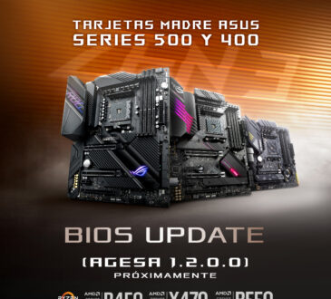 ASUS ha listado todos los modelos de Placas Madre Serie 400 y 500 de AMD que ya cuentan con una actualización de BIOS que incluye la última versión