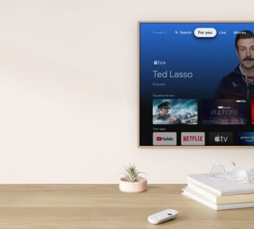 Desde este momento, la aplicación Apple TV, incluyendo Apple TV+, está disponible globalmente en el nuevo Chromecast con Google TV