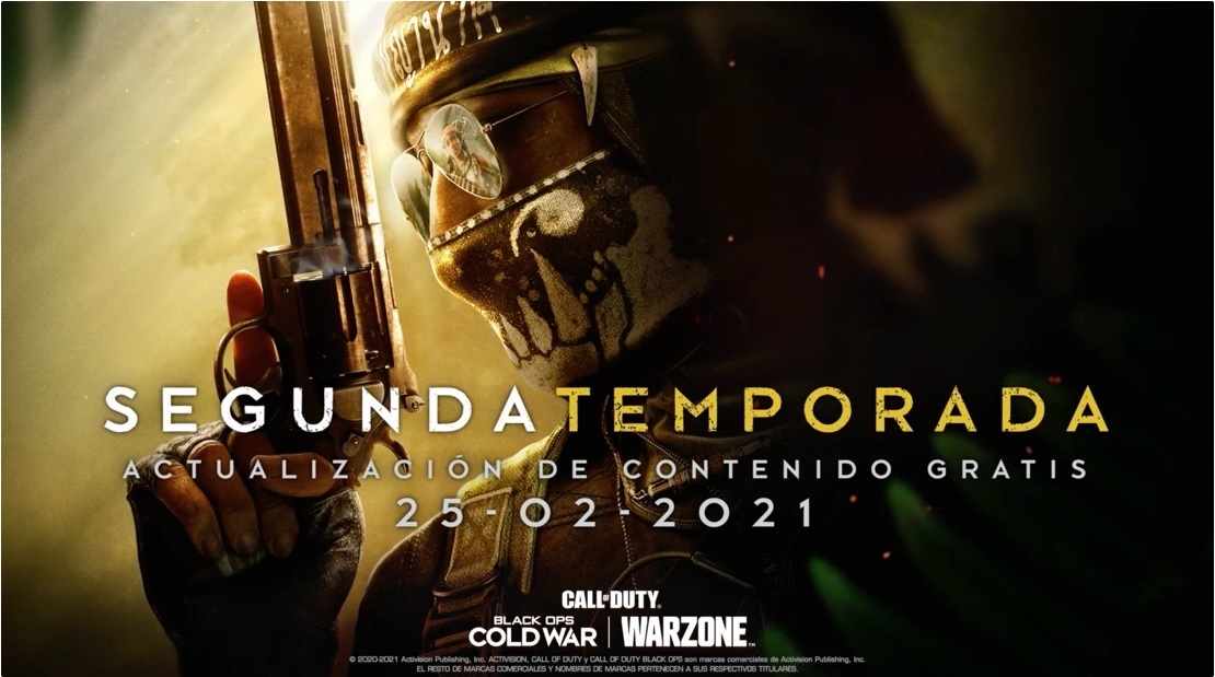 Se presenta el nuevo video cinemático de la próxima temporada de Black Ops Cold War y Warzone, la cual comenzará en febrero 25.