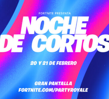 A partir del 20 de febrero a la 1 PM MX / 4 PM ARG los jugadores y sus amigos podrán disfrutar de un festival de cine virtual en Fiesta Campal en Fortnite. 