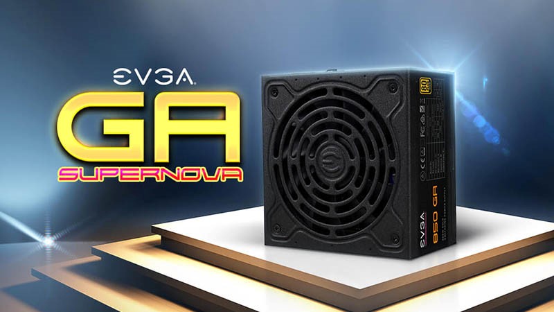 EVGA anunció la llegada a América Latina de su última generación de fuentes de poder con certificación 80 Plus Gold, la serie SuperNOVA GA.