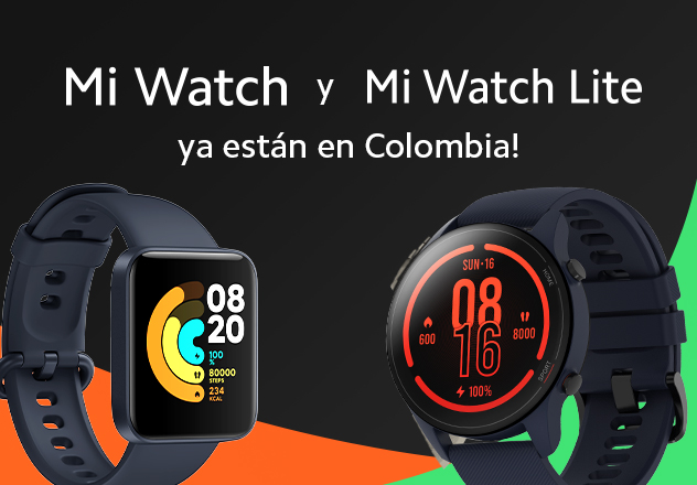 Xiaomi presenta de manera oficial en Colombia Mi Watch y Mi Watch Lite, dos de sus wearables más conocidos y demandados a nivel global