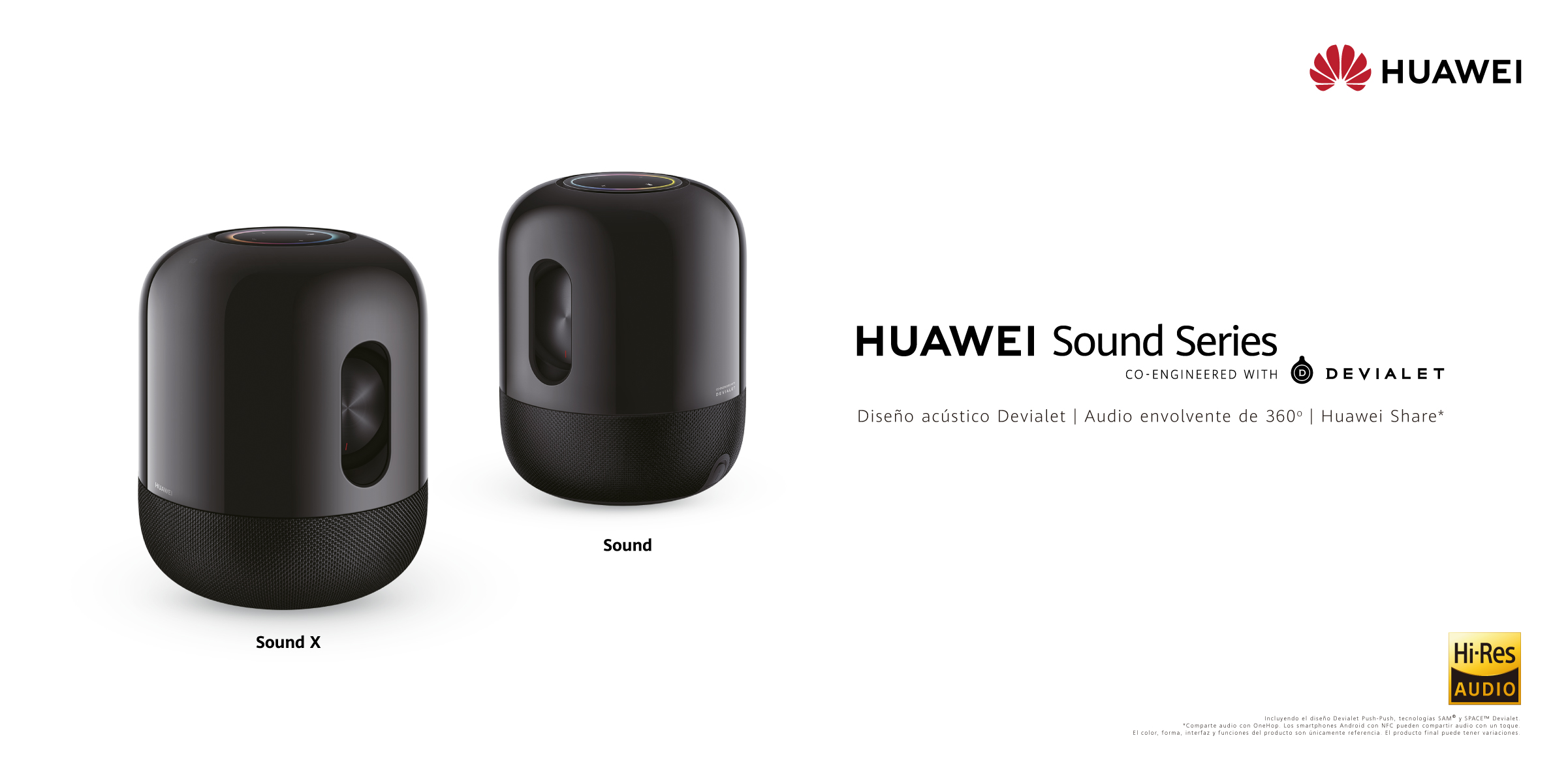 En 2019 Huawei estableció una alianza con Devialet para cambiar la percepción tradicional del sonido y hacer ampliamente accesible.