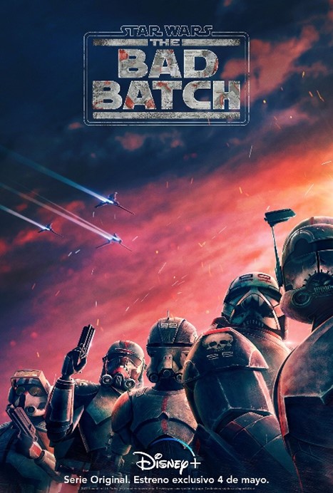 Ya puedes disfrutar del nuevo tráiler de Star Wars: The Bad Batch, la serie original animada de Lucasfilm exclusiva para Disney+.