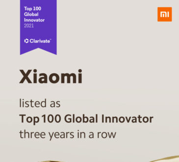 Xiaomi ha sido seleccionado por tercer año consecutivo como uno de los 100 principales innovadores globales por parte de la firma Clarivate Analytics.