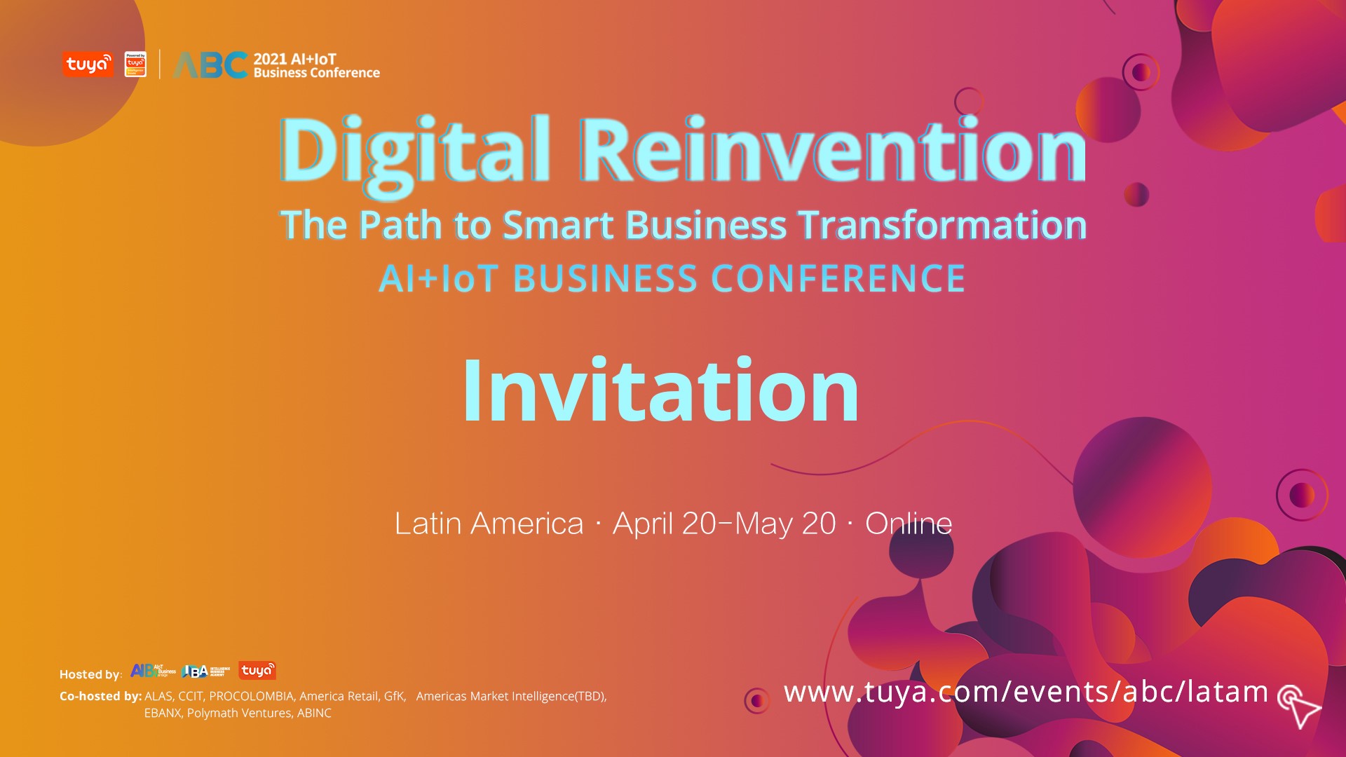 Tuya Smart celebrará hoy 20 de abril su primera conferencia de negocios en línea AI+IoT centrada en América Latina.