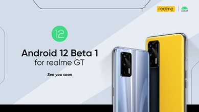 realme anunció oficialmente que el sistema operativo Android 12 Beta 1 estará disponible en el realme GT a partir de este mes.