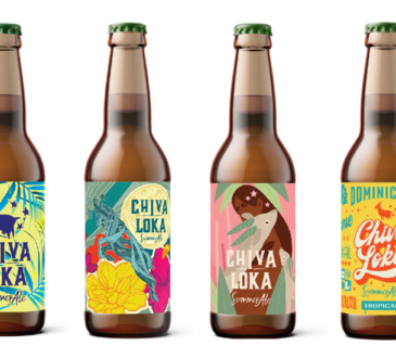 Chiva Loka, su marca de cerveza de Gam Brewery, con etiquetas únicas usando la prensa digital HP Indigo 6r para sus etiquetas