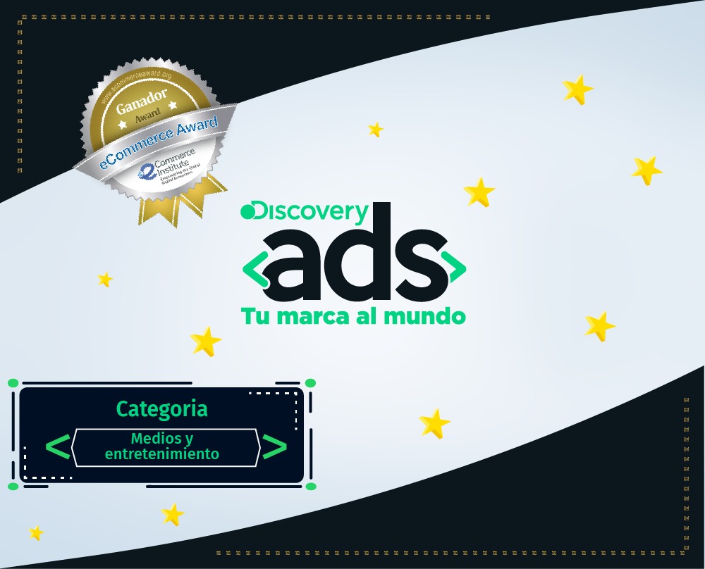 Discovery Ads fue seleccionada como ganadora en los premios eCommerce Awards Colombia 2021, organizados por el eCommerce Institute