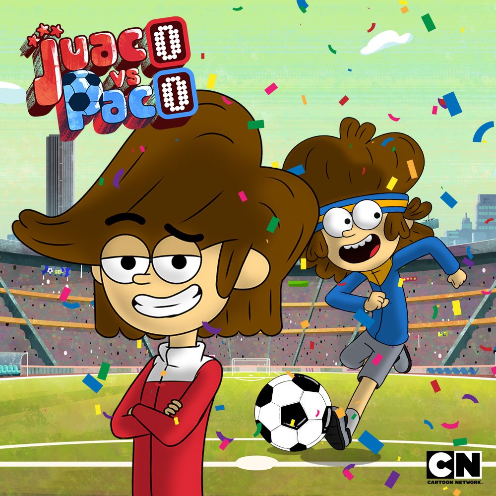 Cartoon Network presenta una nueva historia animada que retrata la pasión que el fútbol despierta en toda la región: ‘Juaco vs Paco’.