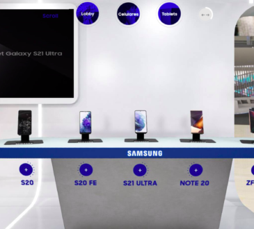 Samsung presenta su nuevo Showroom Virtual Apoyados en la realidad aumentada, la compañía ha desarrollado en su sitio web un showroom virtual