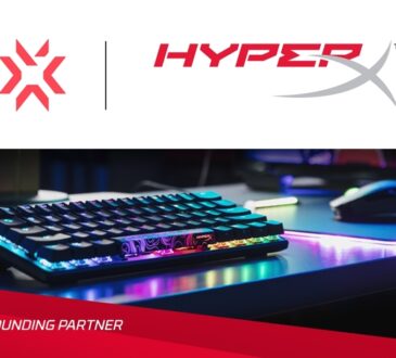 HyperX anunció que será socio fundador del VALORANT Champions Tour (VCT) de Riot Games. De conformidad con el acuerdo