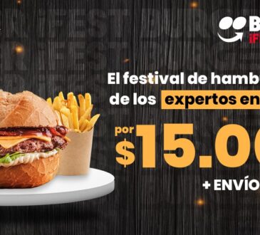 De este lunes 24 de mayo al viernes 31 de mayo, se llevará a cabo la segunda edición del Burger iFest de iFood