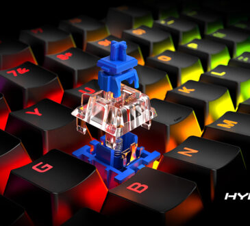 HyperX anunció el teclado mecánico para videojuegos HyperX Alloy Origins Core con interruptores mecánicos HyperX Blue.