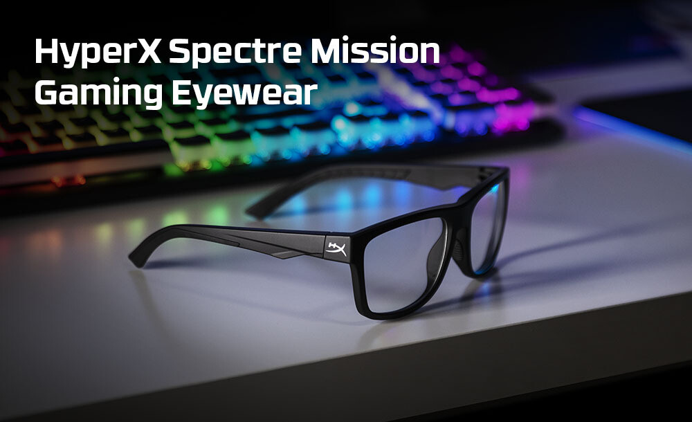 HyperX anunció HyperX Spectre Mission, una nueva familia de gafas para juegos. Diseñado para largas horas de juego o tiempo pasado