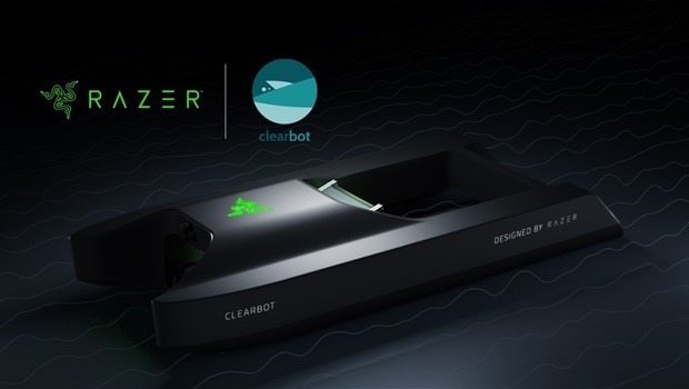 Razer anunció una asociación con la empresa de limpieza de desechos marinos, ClearBot, a propósito de la celebración