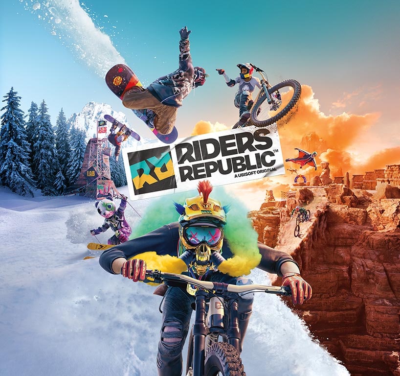Ubisoft anuncia que Riders Republic, el nuevo y masivo campo de juegos multijugador de deportes al aire libre se estrenará el 2 de septiembre