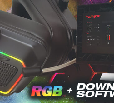 PATRIOT y VIPER GAMING de PATRIOT anunció la nueva disponibilidad del Headset para gamers Viper V380 Virtual 7.1 Surround Sound RGB.