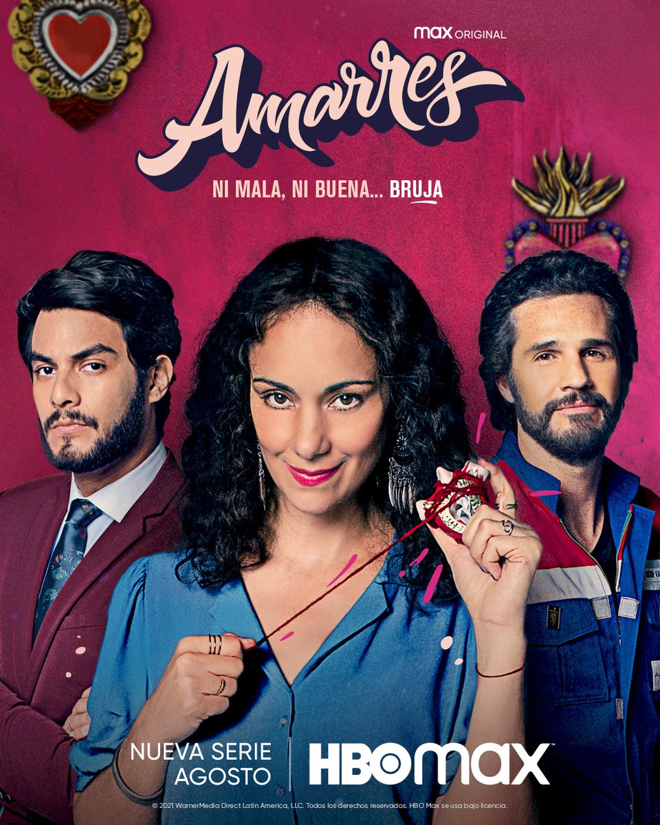 AMARRES, la primera serie mexicana bajo la marca Max Originals, estrena su primera temporada en agosto, exclusivamente en HBO Max.