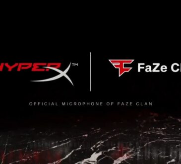 La organización de juegos FaZe Clan ha asegurado una nueva asociación con la marca de periféricos HyperX. proporcionando sus micrófonos