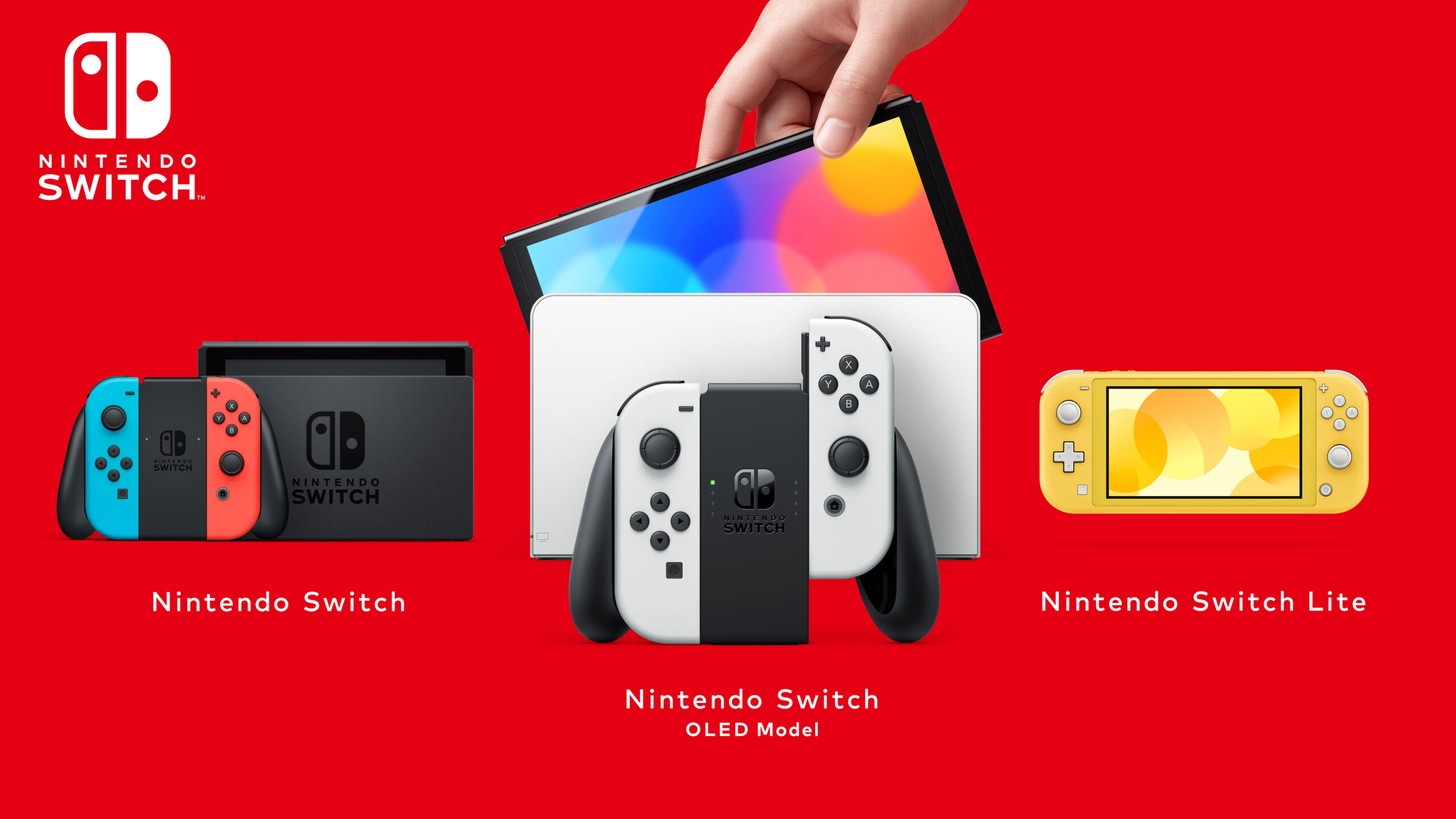 La familia de sistemas de Nintendo Switch está a punto de ganar un nuevo miembro. Nintendo Switch (modelo OLED)