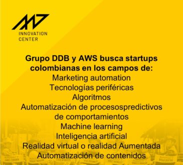 Grupo DDB -de la mano de Amazon- presenta M7 Innovation Center, un proyecto que busca 7 magníficas Startups colombianas