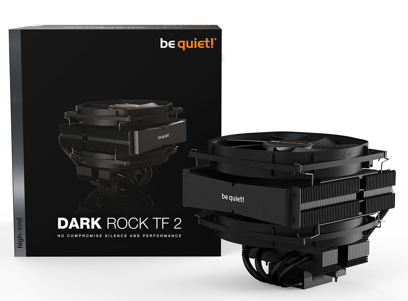 be quiet! anuncia Dark Rock TF 2. Este cooler de CPU de flujo superior de gama alta combina un rendimiento de enfriamiento máximo