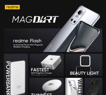 realme anuncia el lanzamiento de MagDart, la primera solución de carga inalámbrica magnética para Android en el mundo.