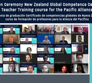 36 profesores de inglés de la Alianza del Pacífico se graduaron del curso New Zealand Global Competence Certificate + Teacher Training
